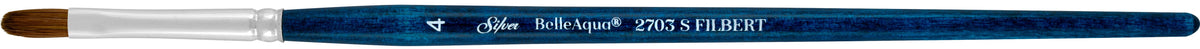 BelleAqua® Filbert Paintbrush | Short Handle | 2703S - Size 4