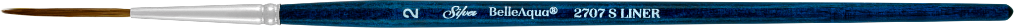 BelleAqua® Rigger / Liner Paintbrush | Short Handle | 2707S - Size 2