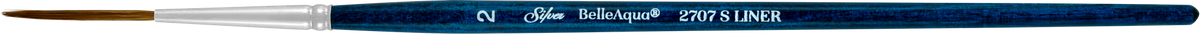 BelleAqua® Rigger / Liner Paintbrush | Short Handle | 2707S - Size 2