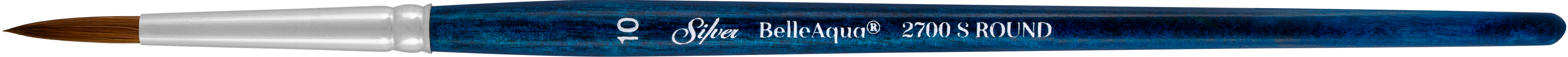 BelleAqua® Round Paintbrush | Short Handle | 2700S - Size 10