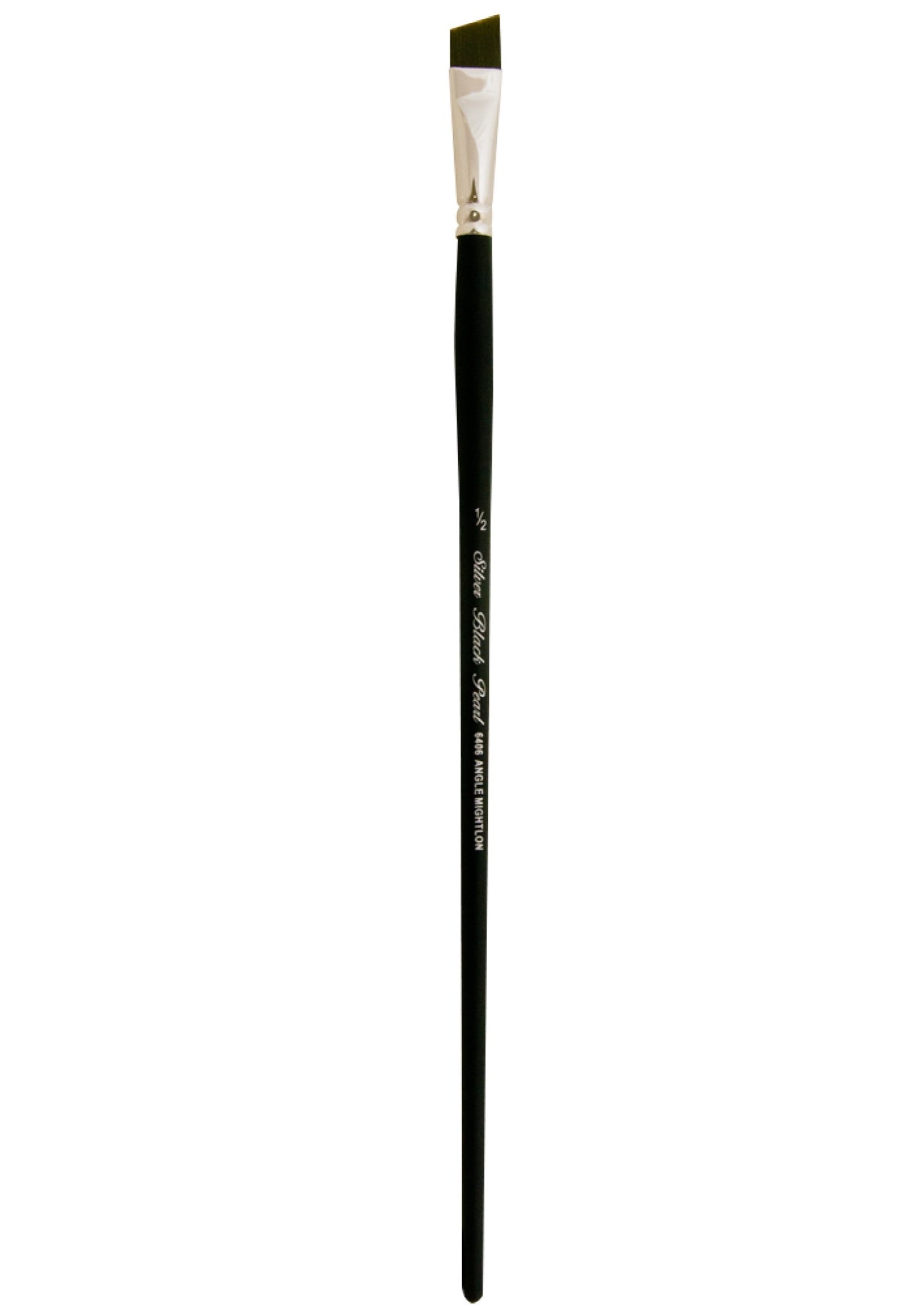 Black Pearl® Angular Paintbrush | Long Handle | 6406
