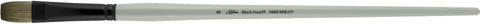 Black Pearl® Bright Paintbrush | Long Handle | 6402 - Size 8