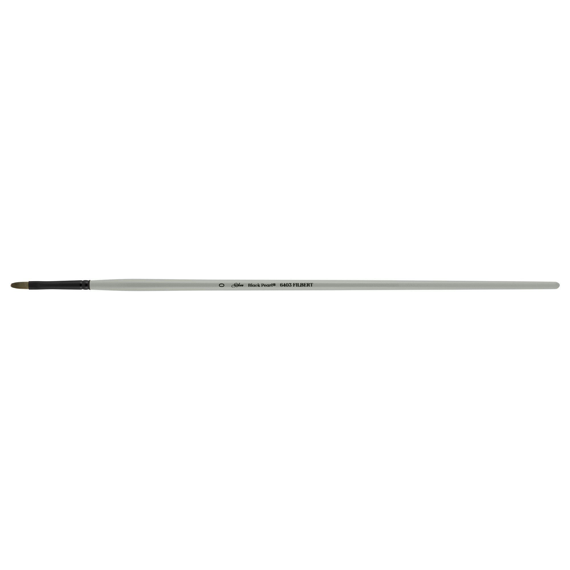 Black Pearl® Filbert Paintbrush | Long Handle | 6403