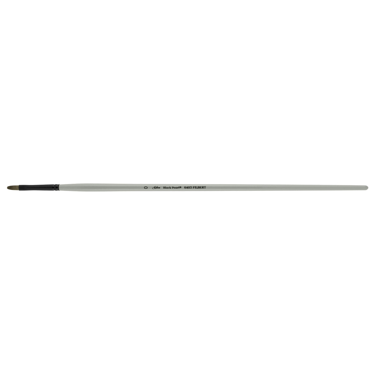 Black Pearl® Filbert Paintbrush | Long Handle | 6403
