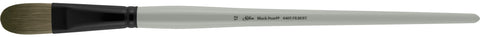 Black Pearl® Filbert Paintbrush | Long Handle | 6403 - Size 12
