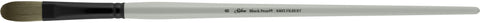 Black Pearl® Filbert Paintbrush | Long Handle | 6403 - Size 8