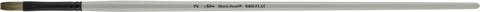Black Pearl® Flat Paintbrush | Long Handle | 6401 - Size 2
