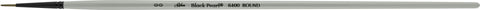 Black Pearl® Round Paintbrush | Long Handle | 6400 - Size 00