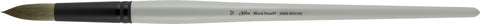 Black Pearl® Round Paintbrush | Long Handle | 6400 - Size 12