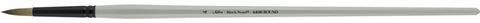 Black Pearl® Round Paintbrush | Long Handle | 6400 - Size 4