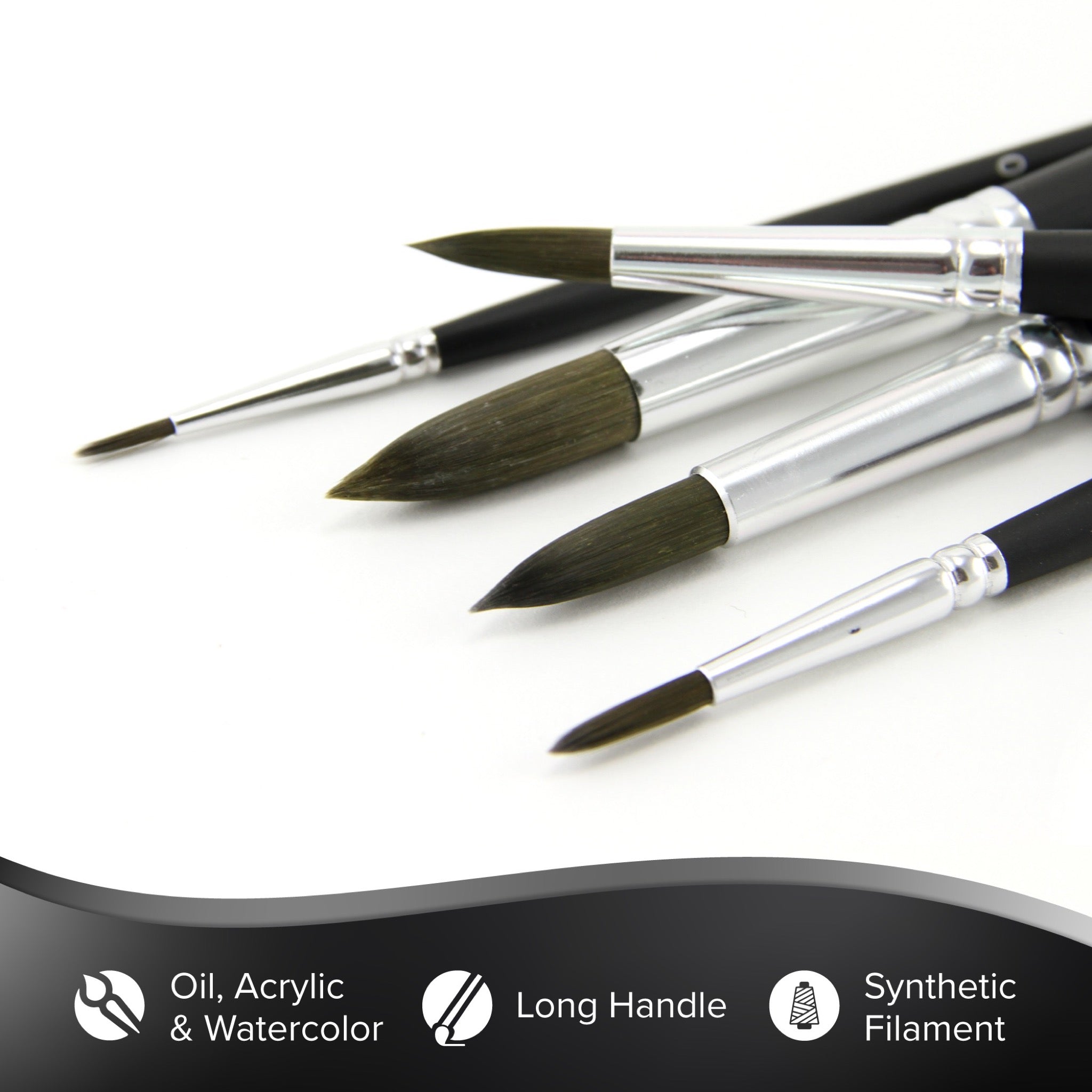 Black Pearl™ Round Set 5 Pc | BP-6405 - 5 Pc