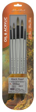 Black Pearl™ Round Set 5 Pc | BP-6405 - 5 Pc