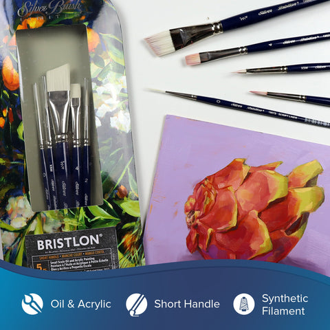 Bristlon® 5pc Detail Set | Short Handle | BR-1905S - Detail Set