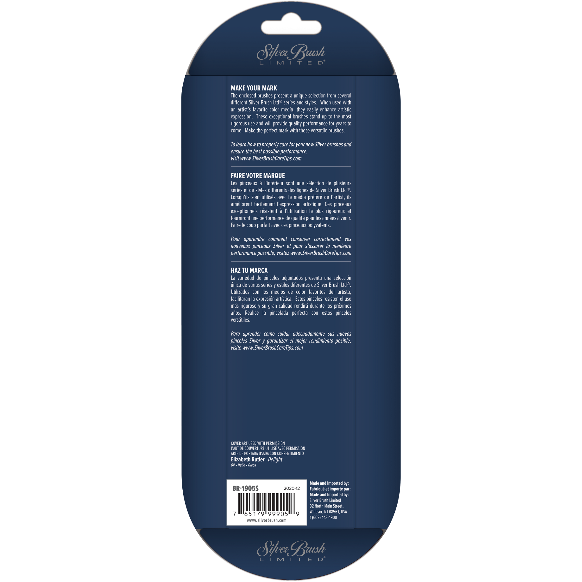 Bristlon® 5pc Detail Set | Short Handle | BR-1905S - Detail Set