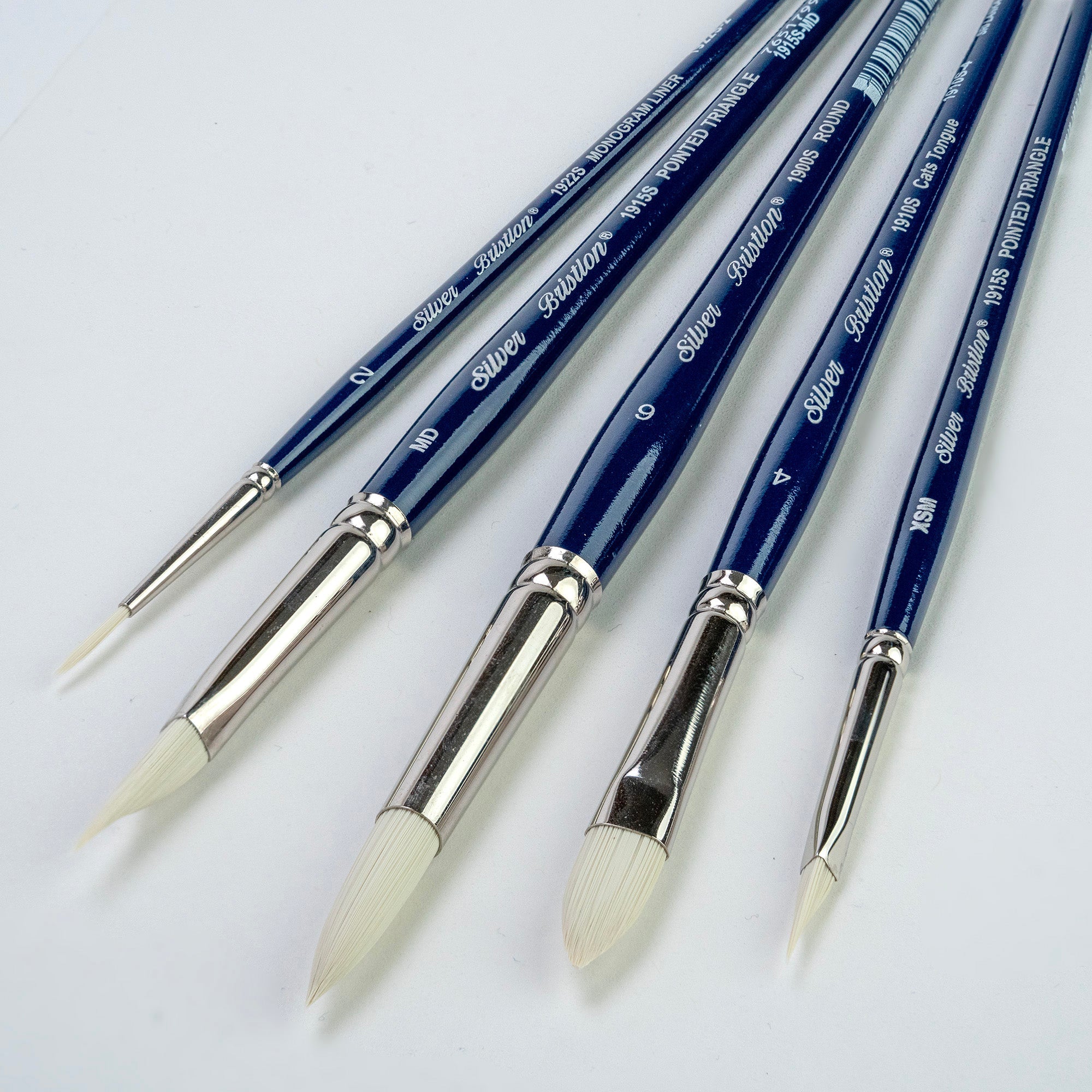 Bristlon® 5pc Variety Set | Short Handle | BR-1956S - Variety Set