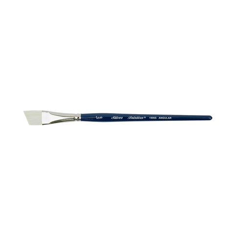 Bristlon® Angle Paintbrush | Short Handle | 1906S - Size 5/8 Inch