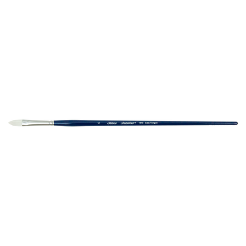 Bristlon® Cats Tongue Paintbrush | Long Handle | 1910 - Size 4