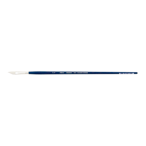 Bristlon® Dagger Striper Paintbrush | Long Handle | 1912 - Size 1/4 Inch