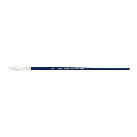 Bristlon® Dagger Striper Paintbrush | Long Handle | 1912 - Size 3/8 Inch