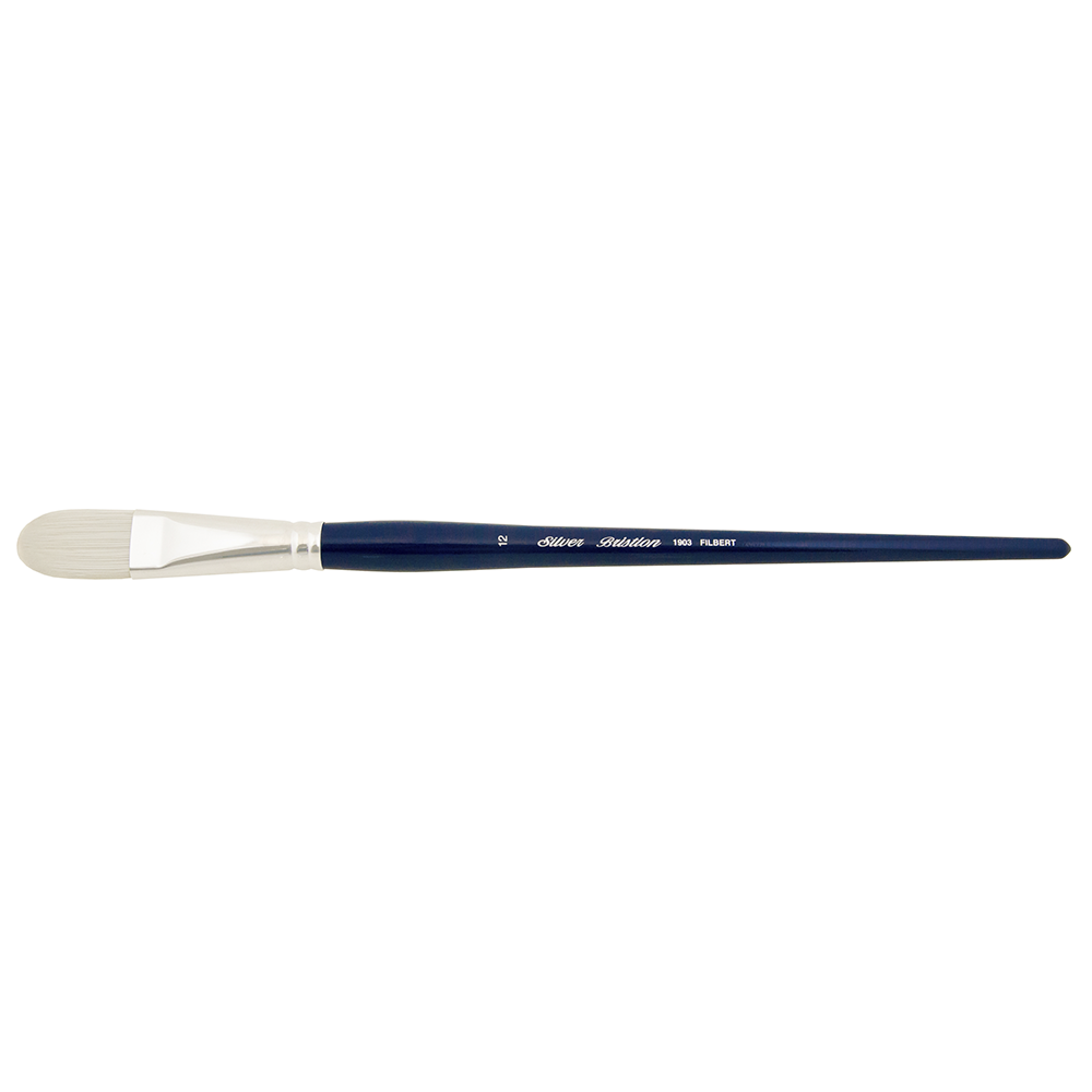 Bristlon® Filbert Paintbrush | Long Handle | 1903 - Size 12