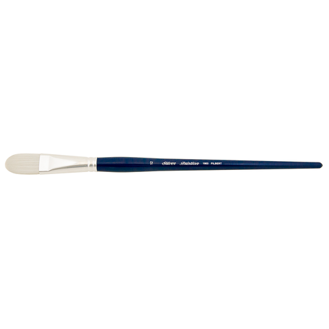 Bristlon® Filbert Paintbrush | Long Handle | 1903 - Size 12