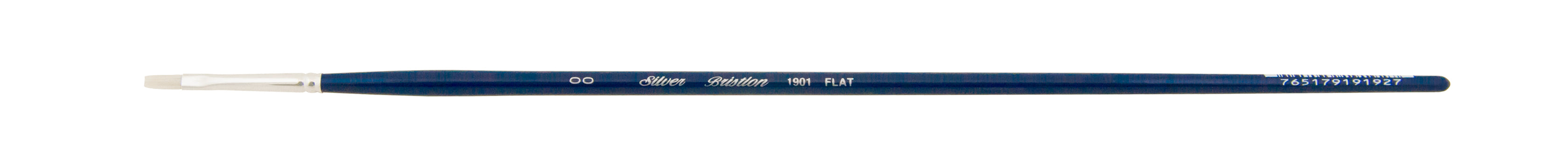 Bristlon® Long Handle Flat Paintbrush | Long Handle | 1901 - Size 00