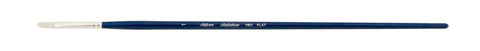 Bristlon® Long Handle Flat Paintbrush | Long Handle | 1901 - Size 1