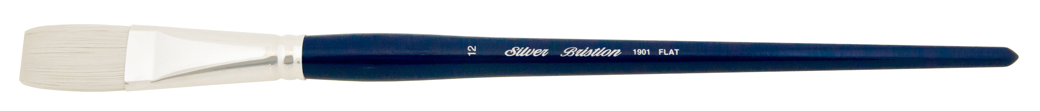 Bristlon® Long Handle Flat Paintbrush | Long Handle | 1901 - Size 12