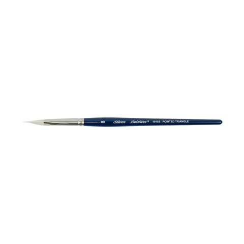 Bristlon® Pointed Triangle Paintbrush | Short Handle | 1915S - Size MD