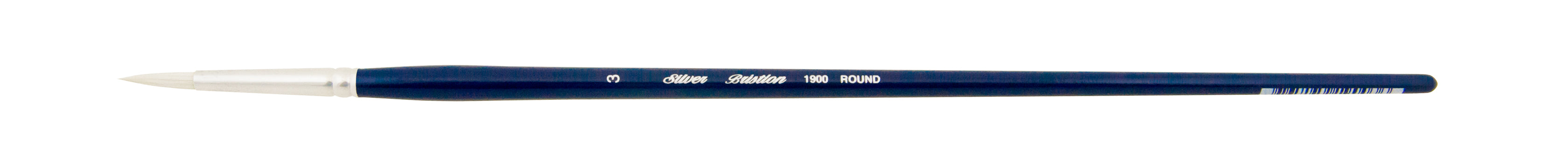 Bristlon® Round Paintbrush | Long Handle | 1900 - Size 3