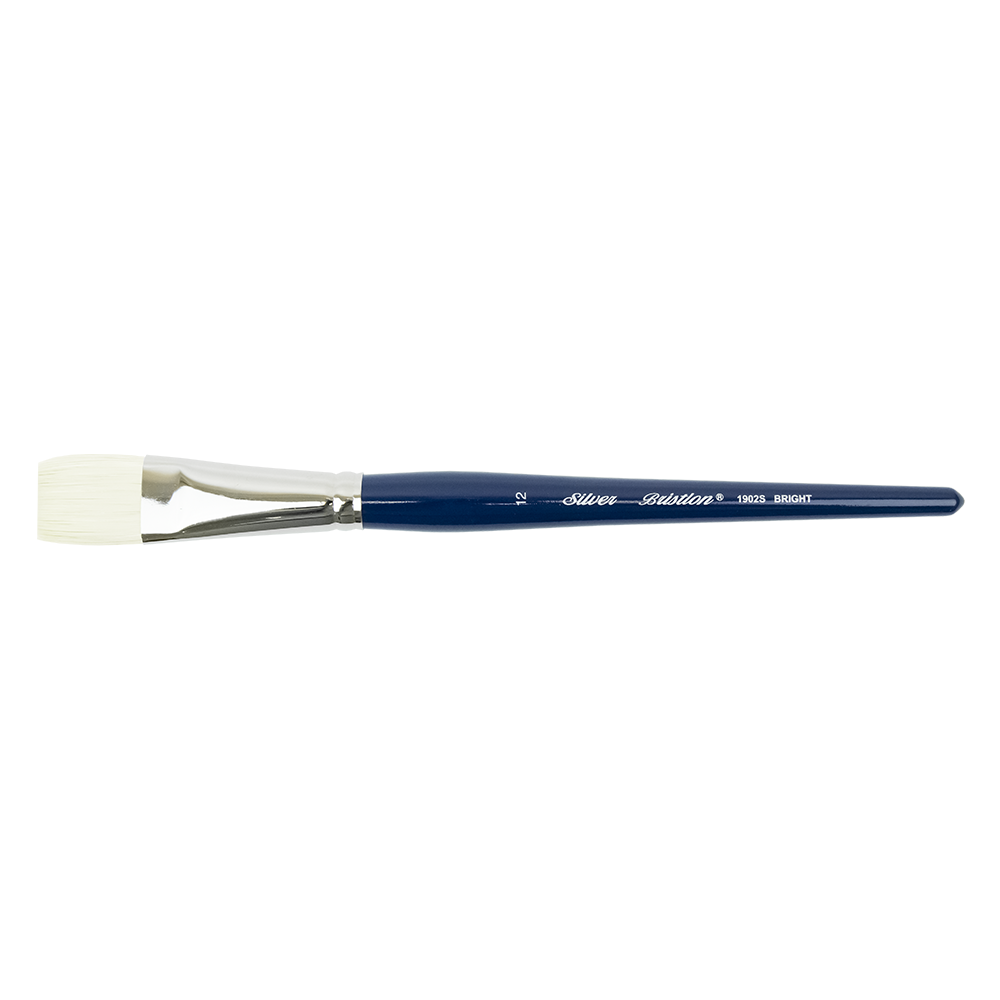 Bristlon® Short Handle Bright Paintbrush | Short Handle | 1902S - Size 12
