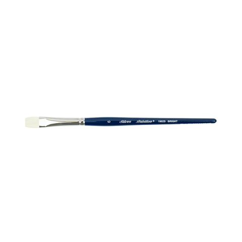 Bristlon® Short Handle Bright Paintbrush | Short Handle | 1902S - Size 6