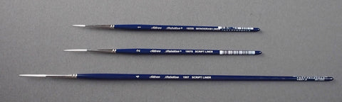 Bristlon® Short Handle Monogram Liner Paintbrush | Short Handle | 1922S