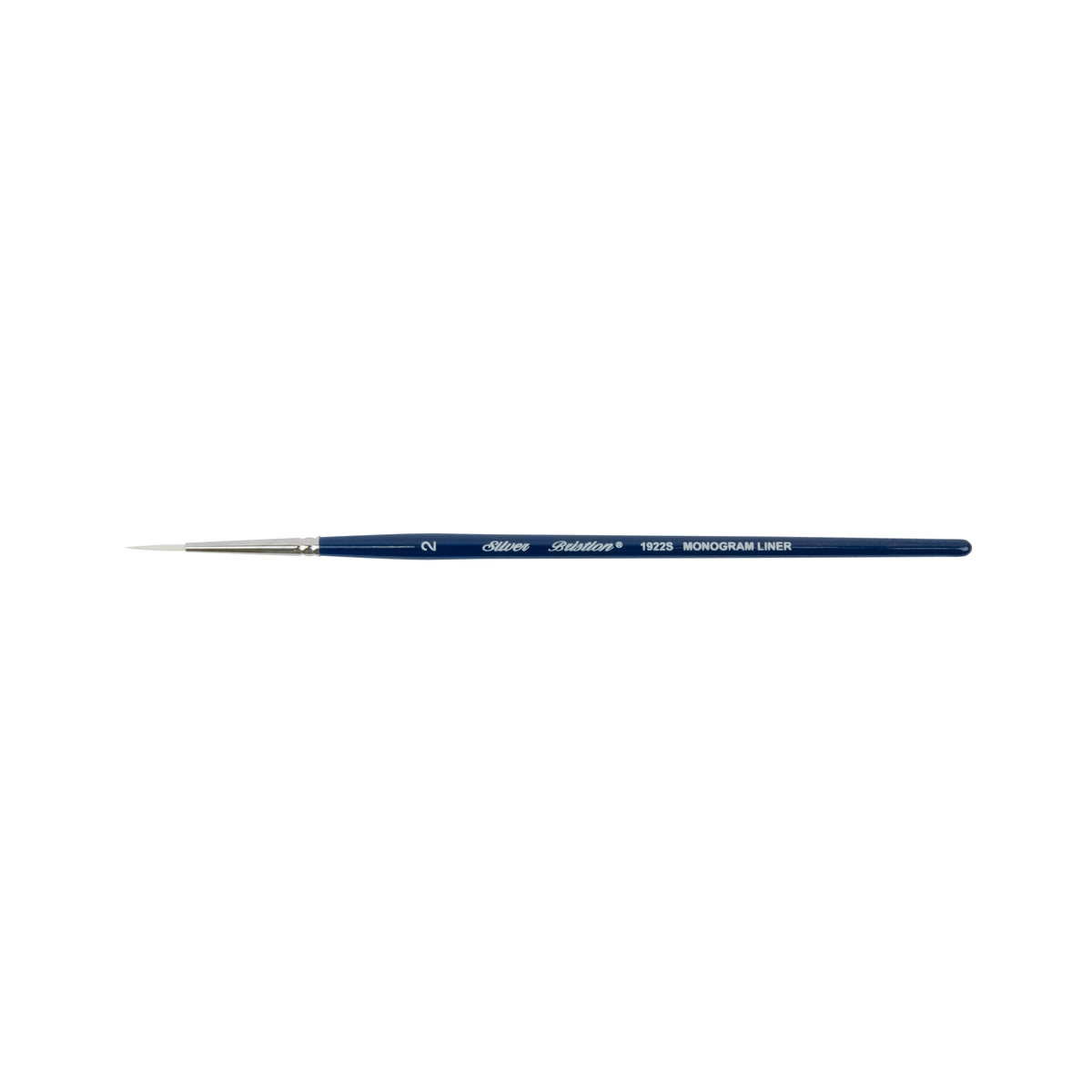 Bristlon® Short Handle Monogram Liner Paintbrush | Short Handle | 1922S - Size 2