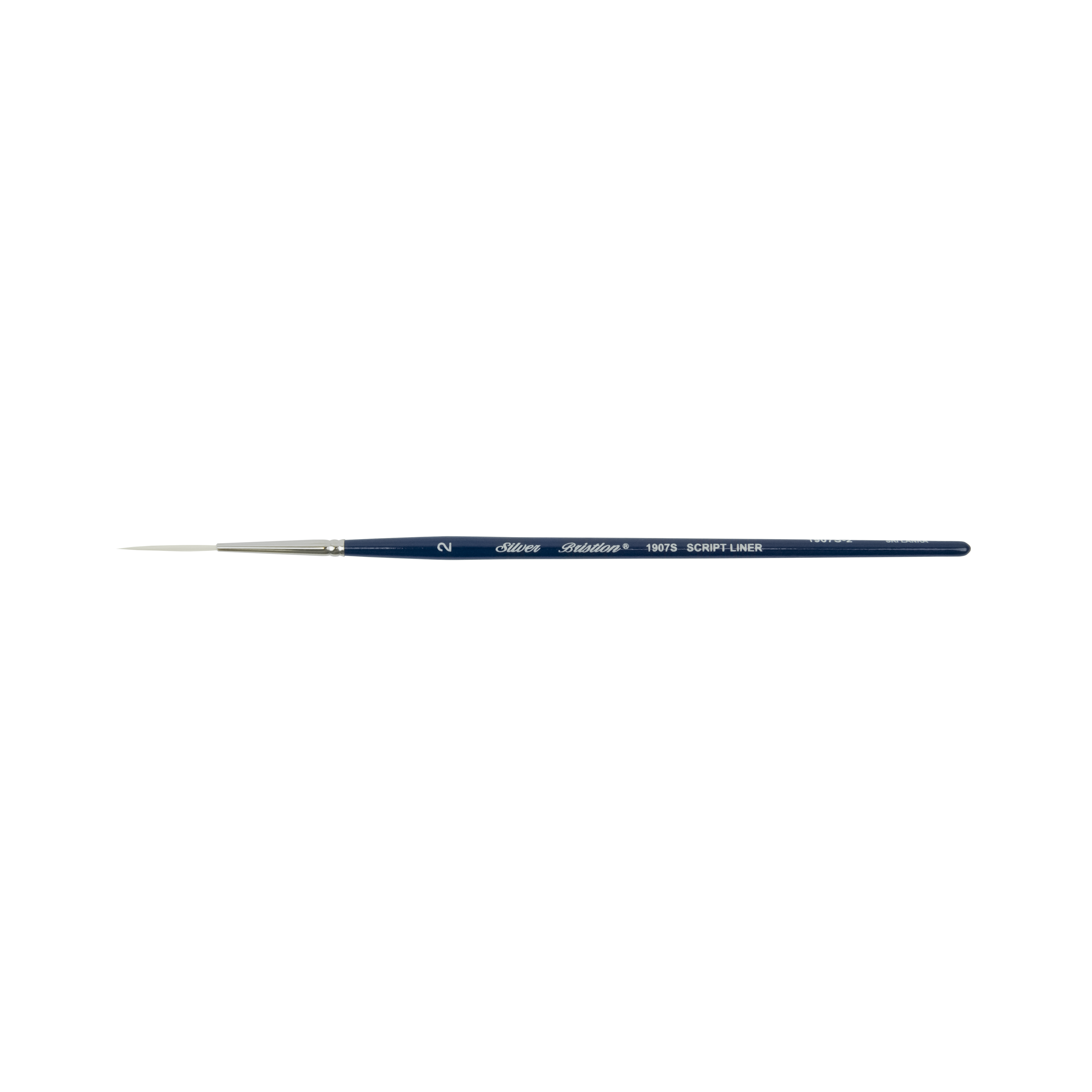 Bristlon® Short Handle Script Liner Paintbrush | Short Handle | 1907S - Size 2