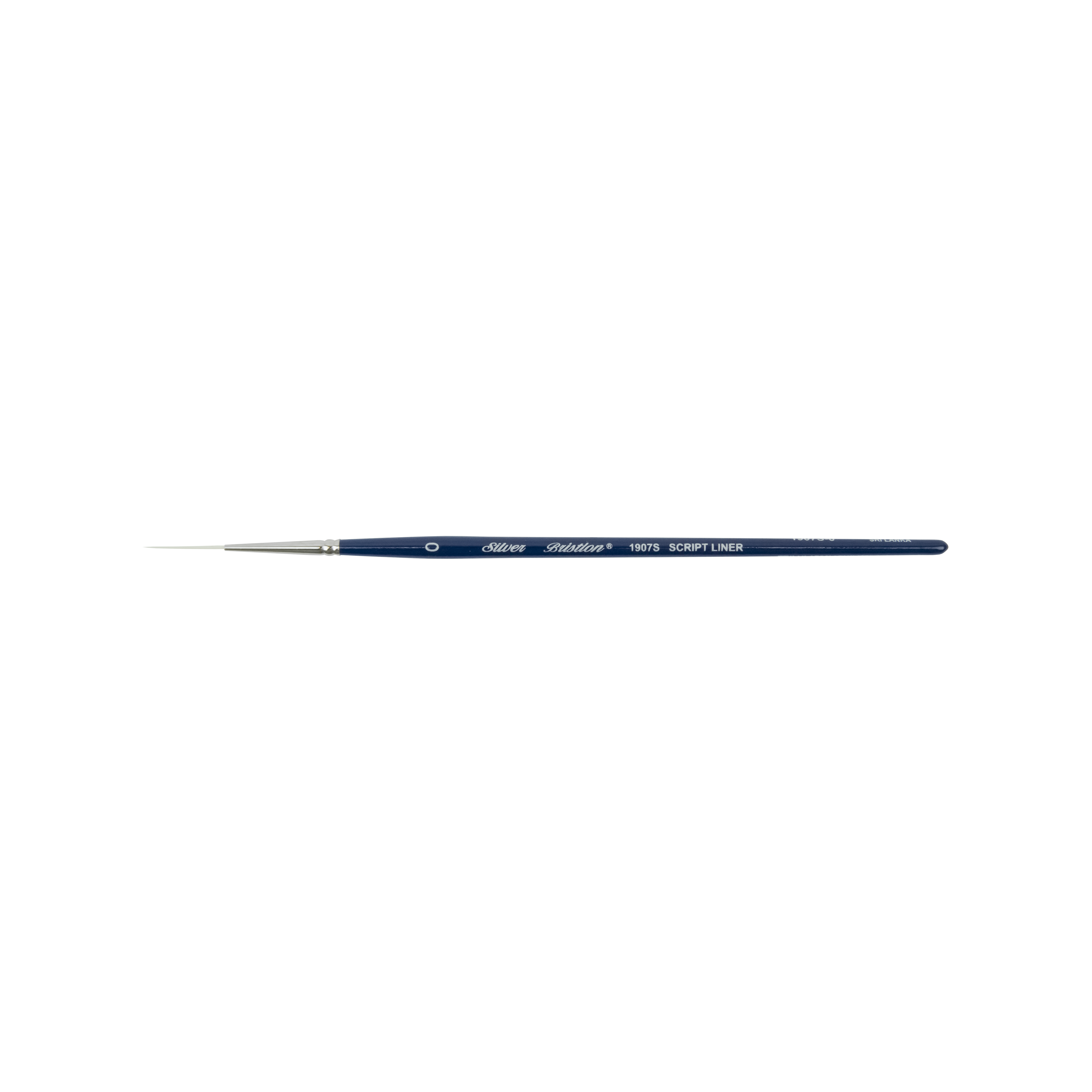 Bristlon® Short Handle Script Liner Paintbrush | Short Handle | 1907S - Size