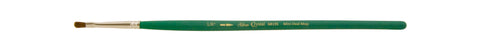 Crystal™ Mini Oval Mop Paintbrush | Short Handle | 6819S - Size 1/8