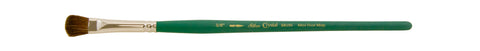 Crystal™ Mini Oval Mop Paintbrush | Short Handle | 6819S - Size 3/8
