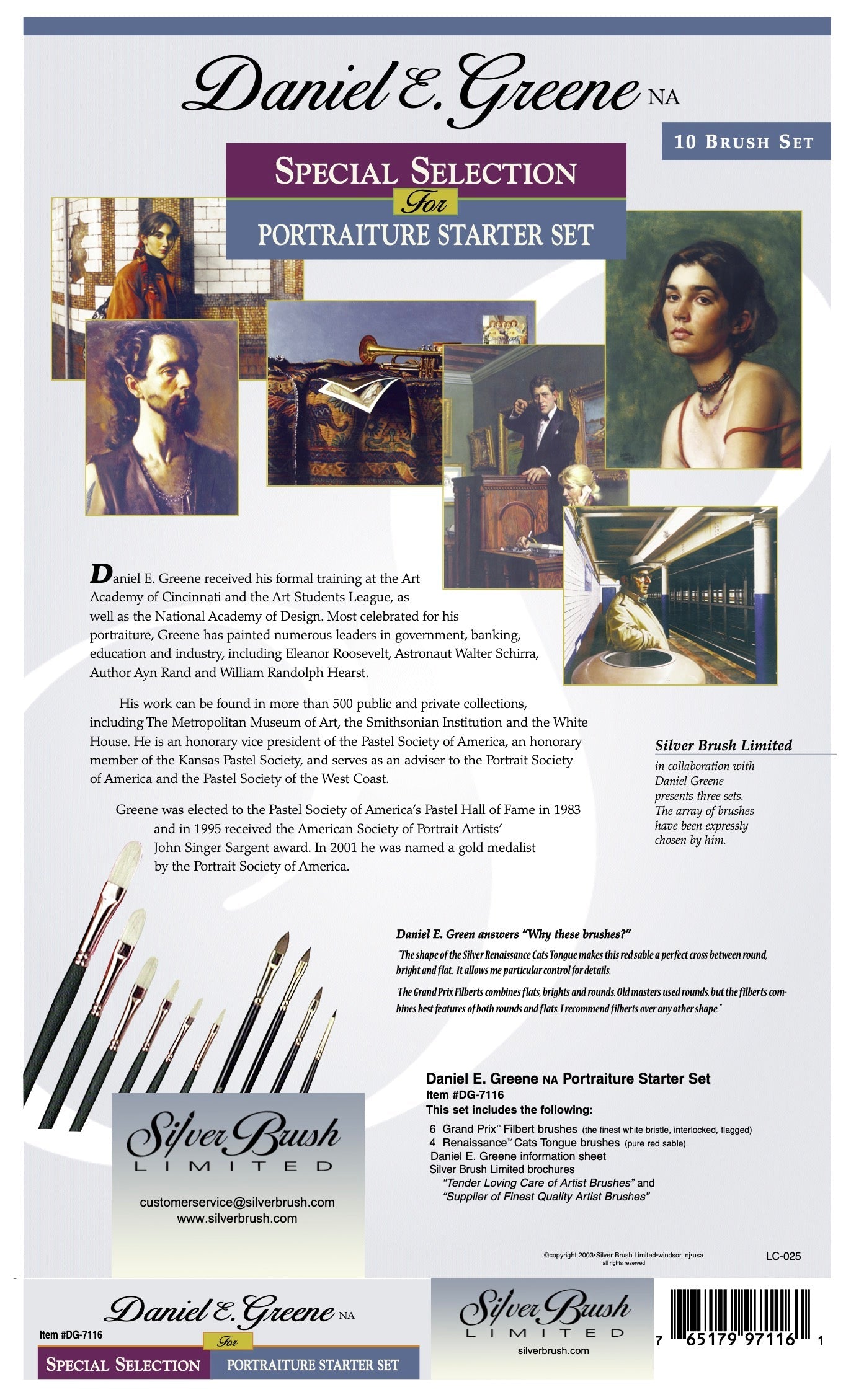 Daniel Greene NA | DG-7116 - 10 Pc
