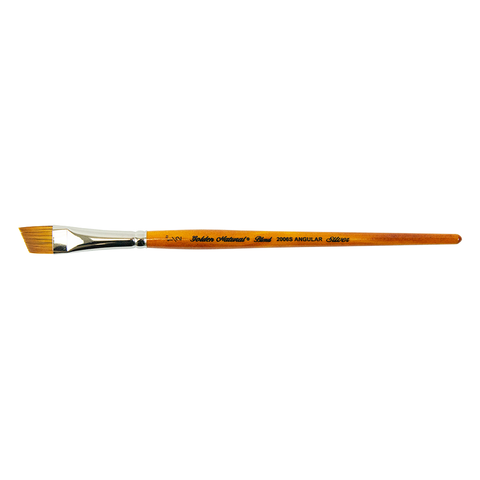 Golden Natural® Angle Paintbrush | Short Handle | 2006S - Size 1/2 Inch