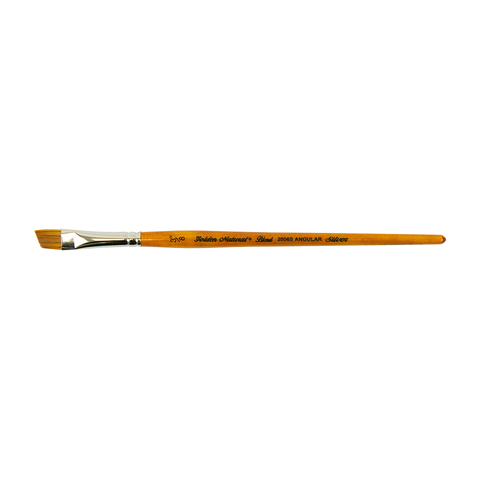 Golden Natural® Angle Paintbrush | Short Handle | 2006S - Size 3/8 Inch