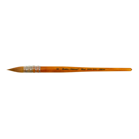 Golden Natural® Quill Paintbrush | Short Handle | 2025S - Size MD