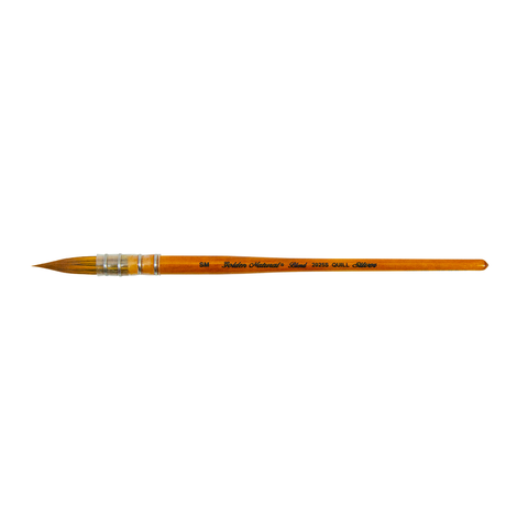 Golden Natural® Quill Paintbrush | Short Handle | 2025S - Size SM