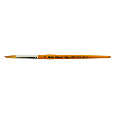 Golden Natural® Round Paintbrush | Short Handle | 2000S - Size 10