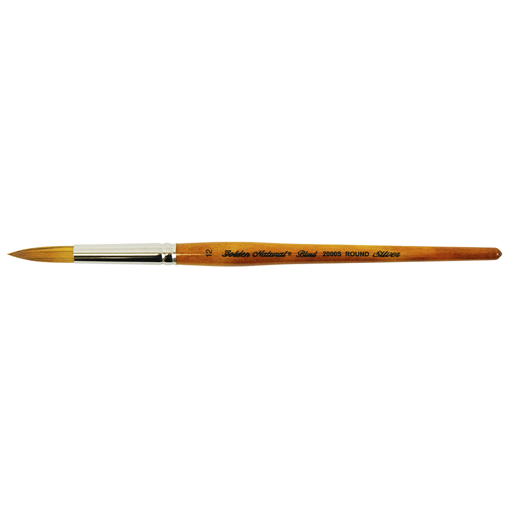 Golden Natural® Round Paintbrush | Short Handle | 2000S - Size 12
