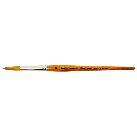 Golden Natural® Round Paintbrush | Short Handle | 2000S - Size 12