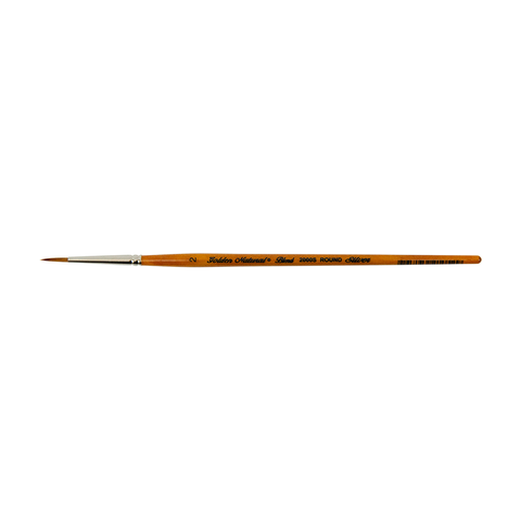 Golden Natural® Round Paintbrush | Short Handle | 2000S - Size 2