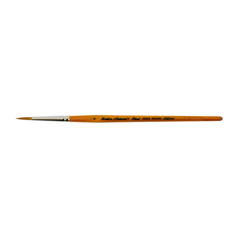 Golden Natural® Round Paintbrush | Short Handle | 2000S - Size 4