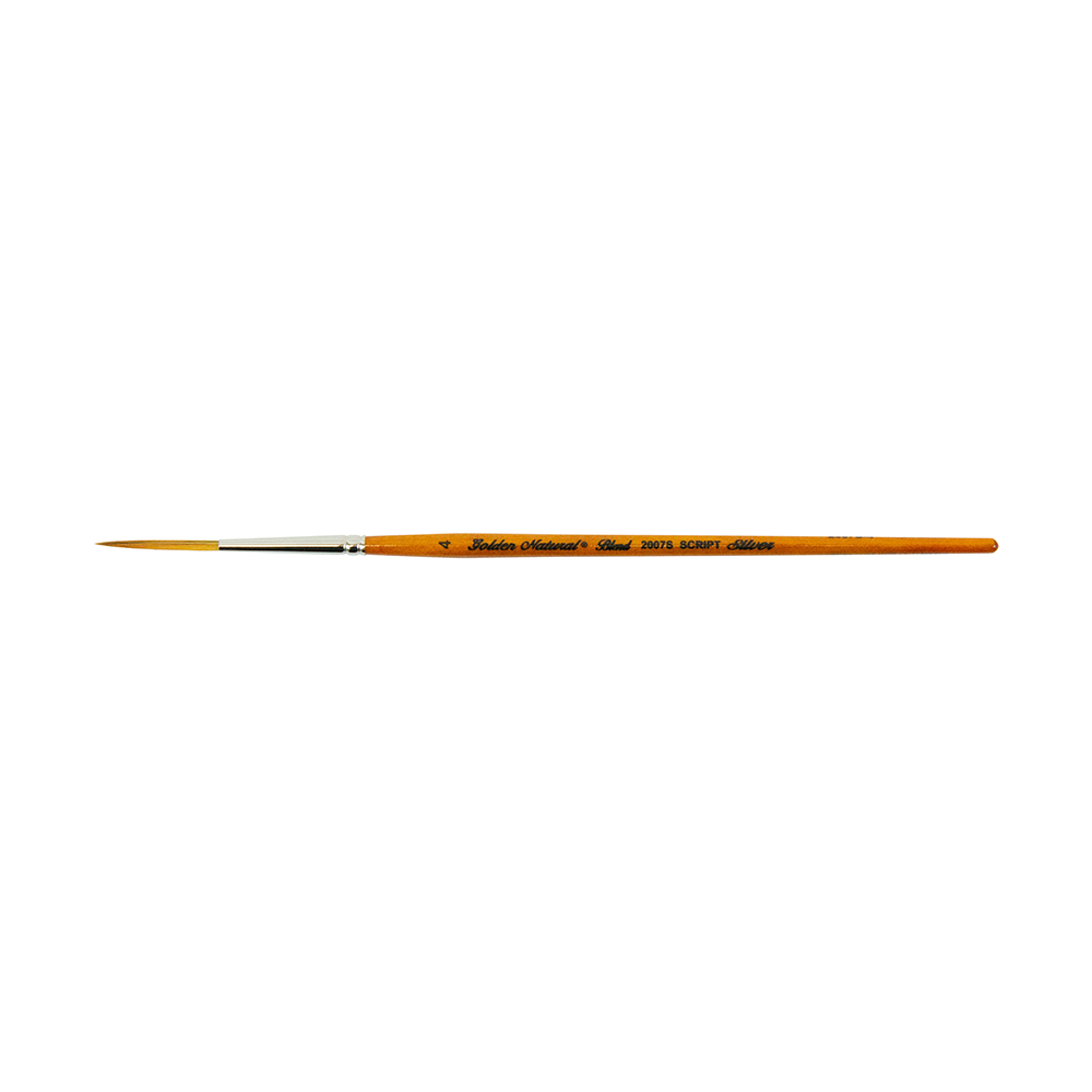 Golden Natural® Script Liner Paintbrush | Short Handle | 2007S - Size 4