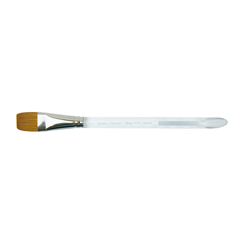 Golden Natural® Square Wash Paintbrush | Short Handle | 2008S - Size 3/4 Inch